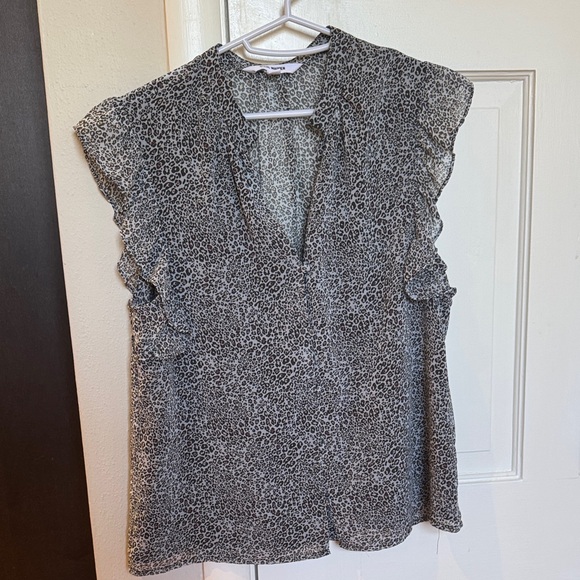 Steve Madden Tops - Steve Madden Cheetah Print Blouse